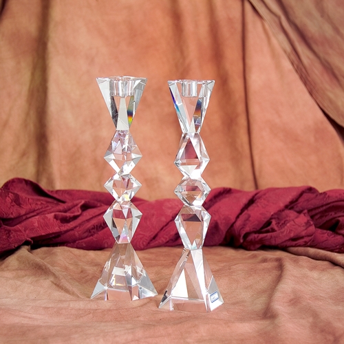 Godinger 15833 Pair of Madrid Candlesticks