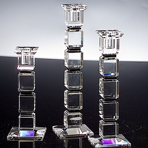 Godinger 15876 Stratford Pair of Candlesticks