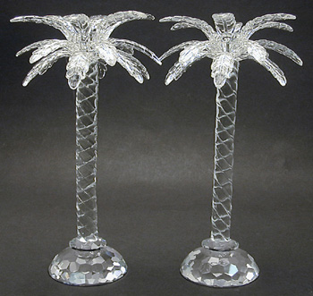 Godinger 24196 Palm Tree Candle Holders