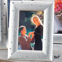 Godinger 1439 Silver Diamond Photo Frame