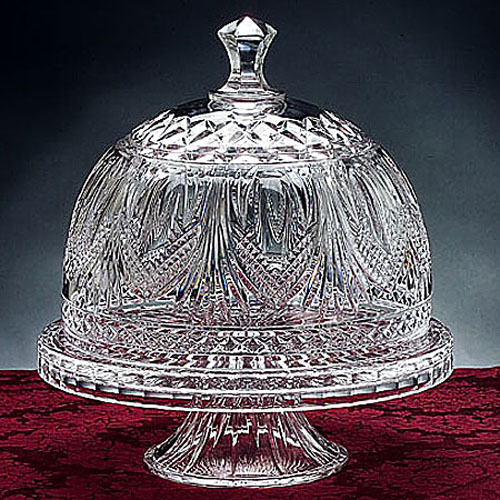 Godinger 43338 Kensington Cake Dome with Punch Set