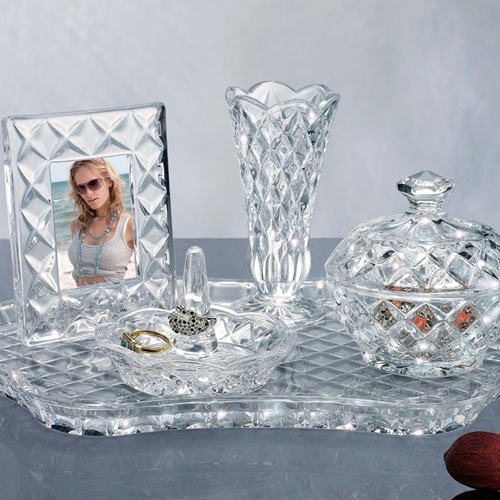 53494 Shannon 5 - pc. Crystal Vanity Set