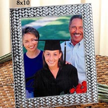 Godinger 66123 8x10 Inch Weave Picture Frame
