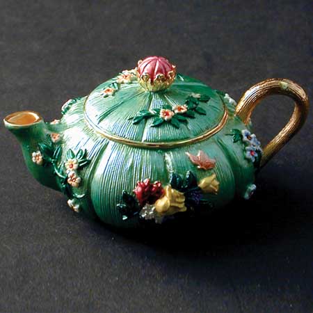 Godinger 85050 Pumpkin Teapot Jewelry Box