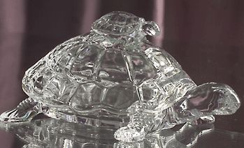 4291 Crystal Turtle Candy Box