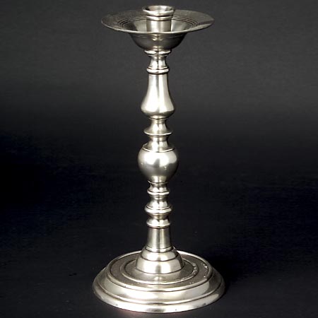 Godinger 9223 Pewter Finished Candlesticks