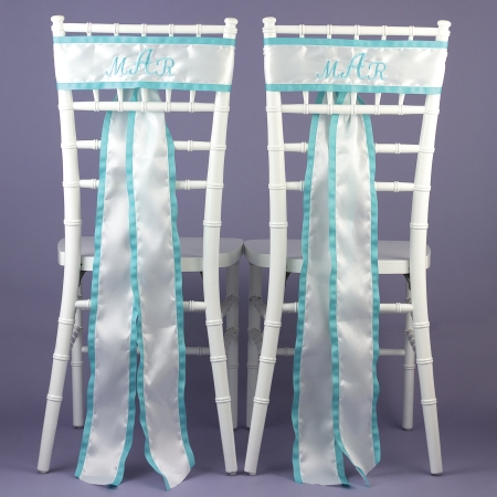 Hortense B. Hewitt 29688P Custom Embroidered Chair Sashes