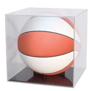 Creative Sports BQ-BASKETBALL-GS-FULLCASE BallQube Basketball Display Case-Holder- Case of 4