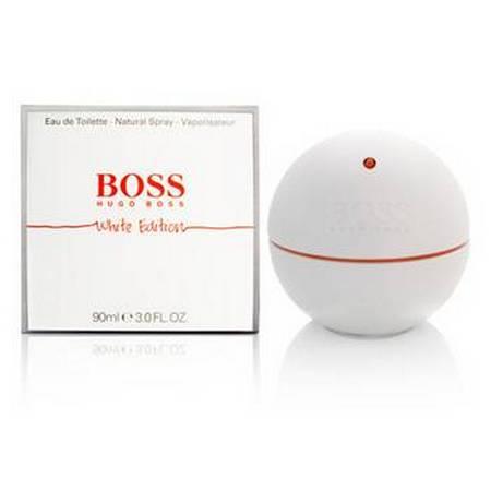 Boss In Motion White By Eau De Toilette Spray 3 Oz