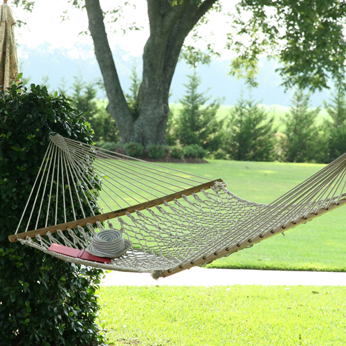 13oc The Original Large Cotton Rope Hammock