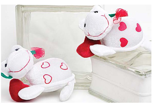 Its In The Bag 84069 Valentines Day Love Turtle With Heart - Pack of 72