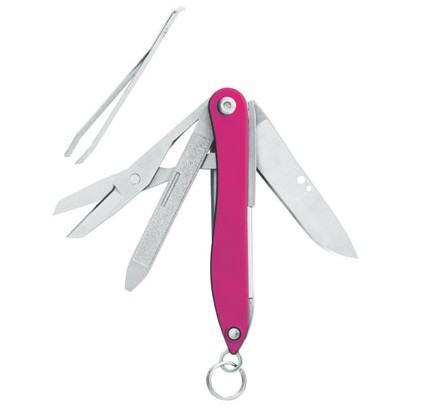 Leatherman Leatherman style key chain tool pink