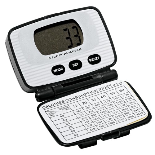 Leeds 1630-16 StayFit Waist Pack Pedometer - Black