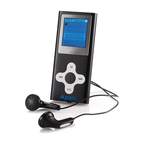 Leeds 1691-04 Mack MP3 Player - 2GB Black