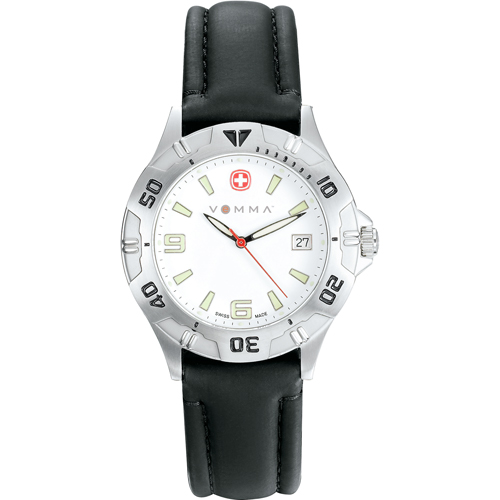 Leeds 104813 Wenger Mens Swiss Mil Brigade Watch Black