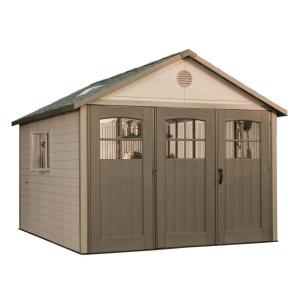 Lifetime 6417 Lifetime 11 ft Shed with 9 ft TriFold Doors