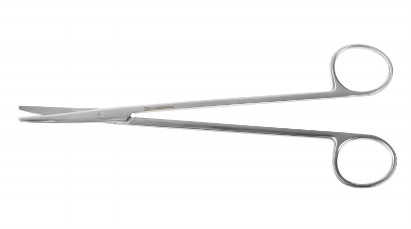 Medline MDS0828318 Scissor and #44; Fine and #44; Metzenbaum and #44; Curved and #44; BL-BL and #44; 7 Inch