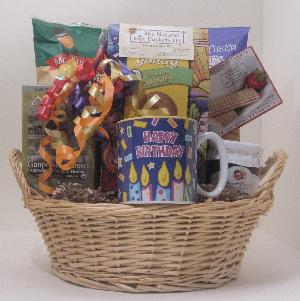 The Natural Gift Baskets LLC 428 Happy Birthday Basket