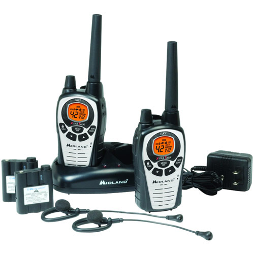 Midland Gxt760Vp4 42Channel Gmrs Radio Pair Pack With Charger Batteries