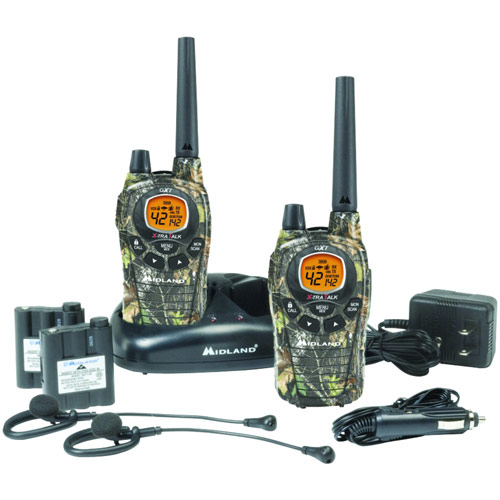 Midland Gxt795Vp4 42Channel Camo Gmrs Radio Pair Pack With Charger Batteries
