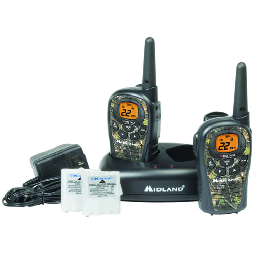 Midland Lxt385Vp3 22Channel Camo Gmrs Radio Pair Pack With Charger  Batteries