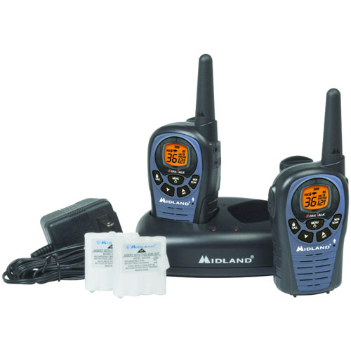 Midland Lxt490Vp3 36Channel Gmrs Radio Pair Pack With Charger Batteries