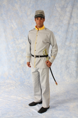 Alexanders Costumes 18158 Civil War Confederate Soldier