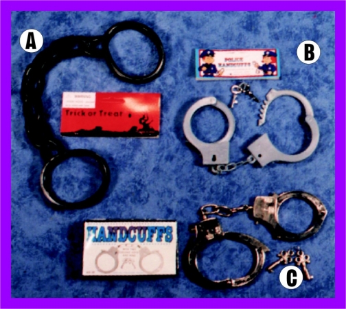 Alexanders Costumes 42-014 Rubber Shackles