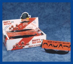 Alexanders Costumes 50-066 Six Way Mustache- Pack of 12