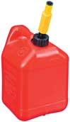 Blitz Usa 81010/21510 Red Spill Proof Poly Gas Can 2 Gallon