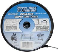 2488/ug00004-bc Black Underground Lead Out Cable 14guagex50foot