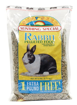 Sunseed Company 13306 Rabbit Pellets 6 Pound