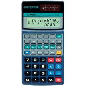 Casio FX-55 Fraction Calculator - FX-55TP