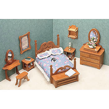 Greenleaf 7201 Bedroom Dollhouse Furniture Kit