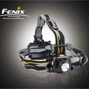 Fenix Flashlights FX-HP10 HP10 Headlamp LED Black Uses 4 x AA
