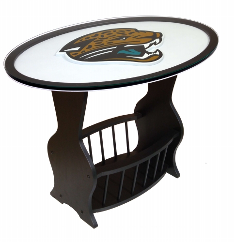 Fan Creations N0537JAC Jacksonville Jaguars Logo End Table