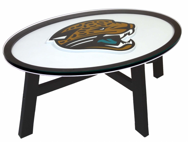 Fan Creations N0518JAC Jacksonville Jaguars Colts Coffee Table