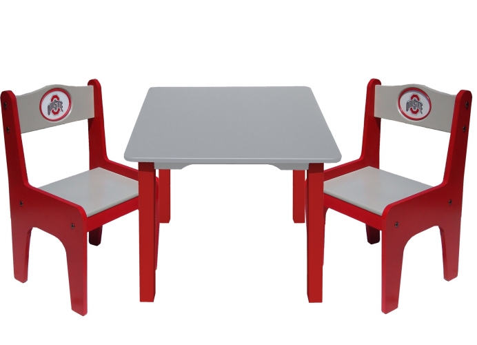 Adventure Furniture C0545-Ohio State Ohio State University Table & Chair Set