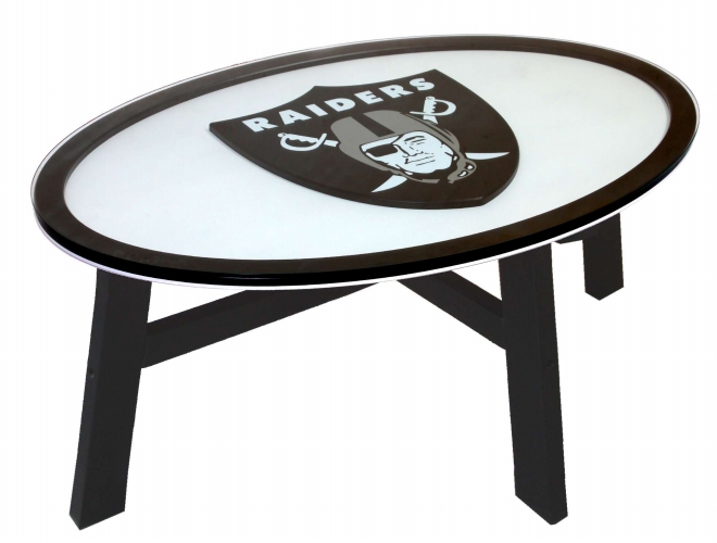 Adventure Furniture N0518OAK Oakland Raiders Coffee Table
