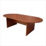 N137-m 10ft Race Track Conference Table- Mahogany