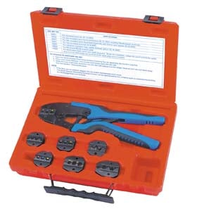 Tool Aid Ta18960 Quick Change Ratcheting Terminal Crimping Kit
