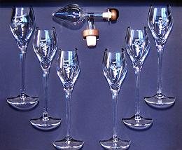 Fiorino Italian Imports 8033406670159 35mL Centellino with 6 cordial glasses