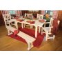 Rustic Natural 221 Solid Top Dining Tables