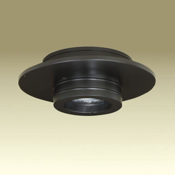 M & G Duravent 6dt-rcs 6 Inch Dura Vent Duratech Round Ceiling Support Black Does Not Include Trim Collar