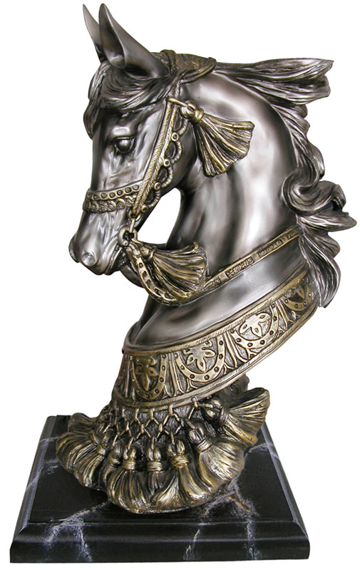Dynasty Accents DA-S64 statue- Knight Horse Head