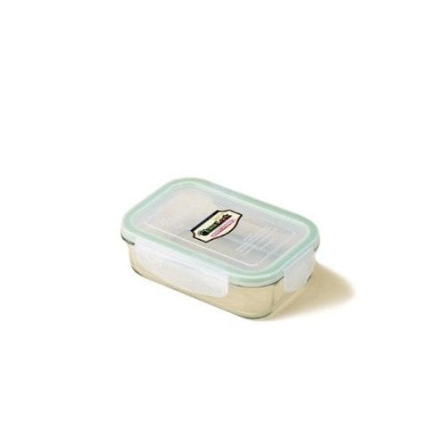 Kinetic Glasslock 1312 14 Ounce Rectangular Glass Food Storage Container With Locking Lid