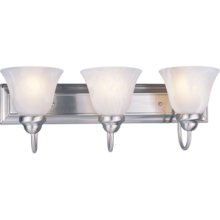 311-3v-bn 3 Light Vanity Fixture With A Brushed Nickel Finish