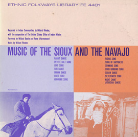 Smithsonian Folkways FW04401CCD Music of the Sioux and the Navajo