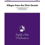 Alfred 81-ST2025 Allegro- from the Flute Sonata - Music Book Alfred 81-ST2025 Allegro- from the Flute Sonata - Music Book