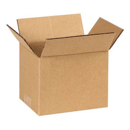 755 7 in. x 5 in. x 5 in. Corrugated Boxes- 25